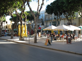 Marktplatz in Victoria(Gozo)